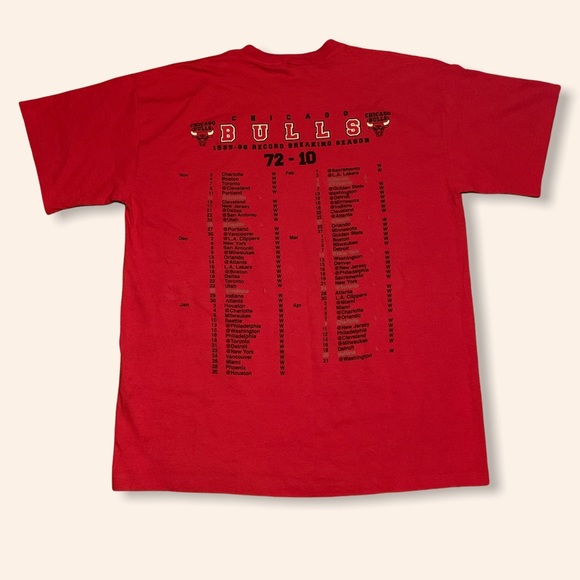 (SOLD) Chicago Bulls 1995-96 Record Breaking Year - Picture 2 of 6